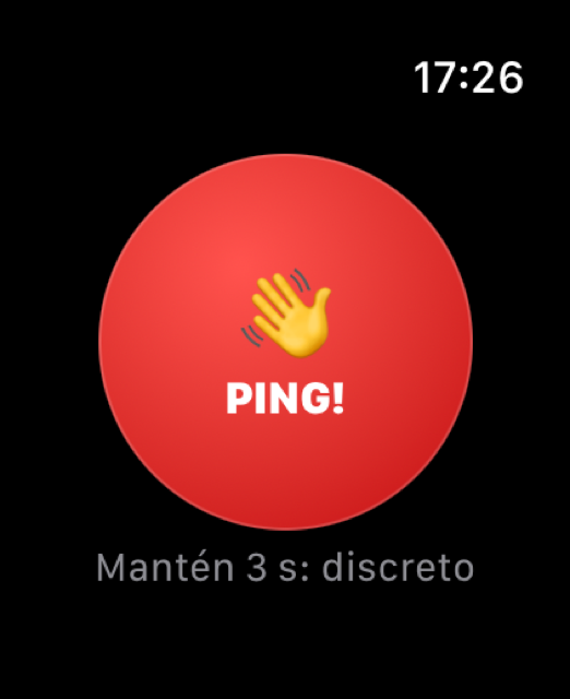 Ping! en el Apple Watch